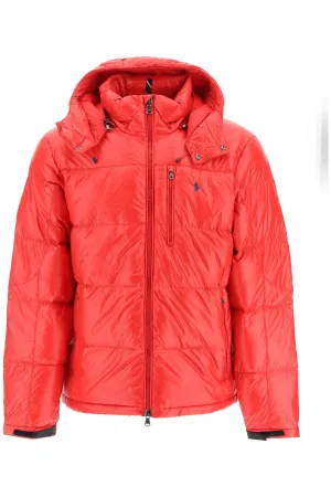 Polo Ralph Lauren Logo Embroidered Puffer Jacket