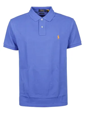 Polo Ralph Lauren Logo Embroidered Short-Sleeved Polo Shirt