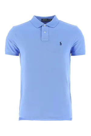 Polo Ralph Lauren Logo Embroidered Straight Hem Polo Shirt