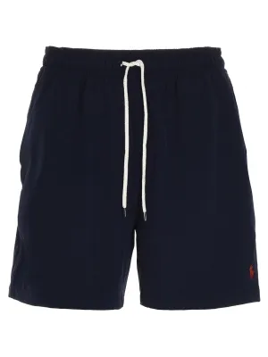 Polo Ralph Lauren Logo Embroidered Swim Shorts