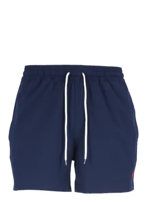Polo Ralph Lauren Logo Patch Drawstring Swimming Shorts