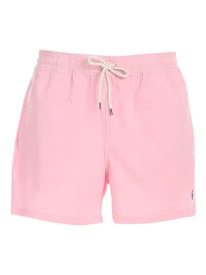 Polo Ralph Lauren Logo Patch Drawstring Swimming Shorts