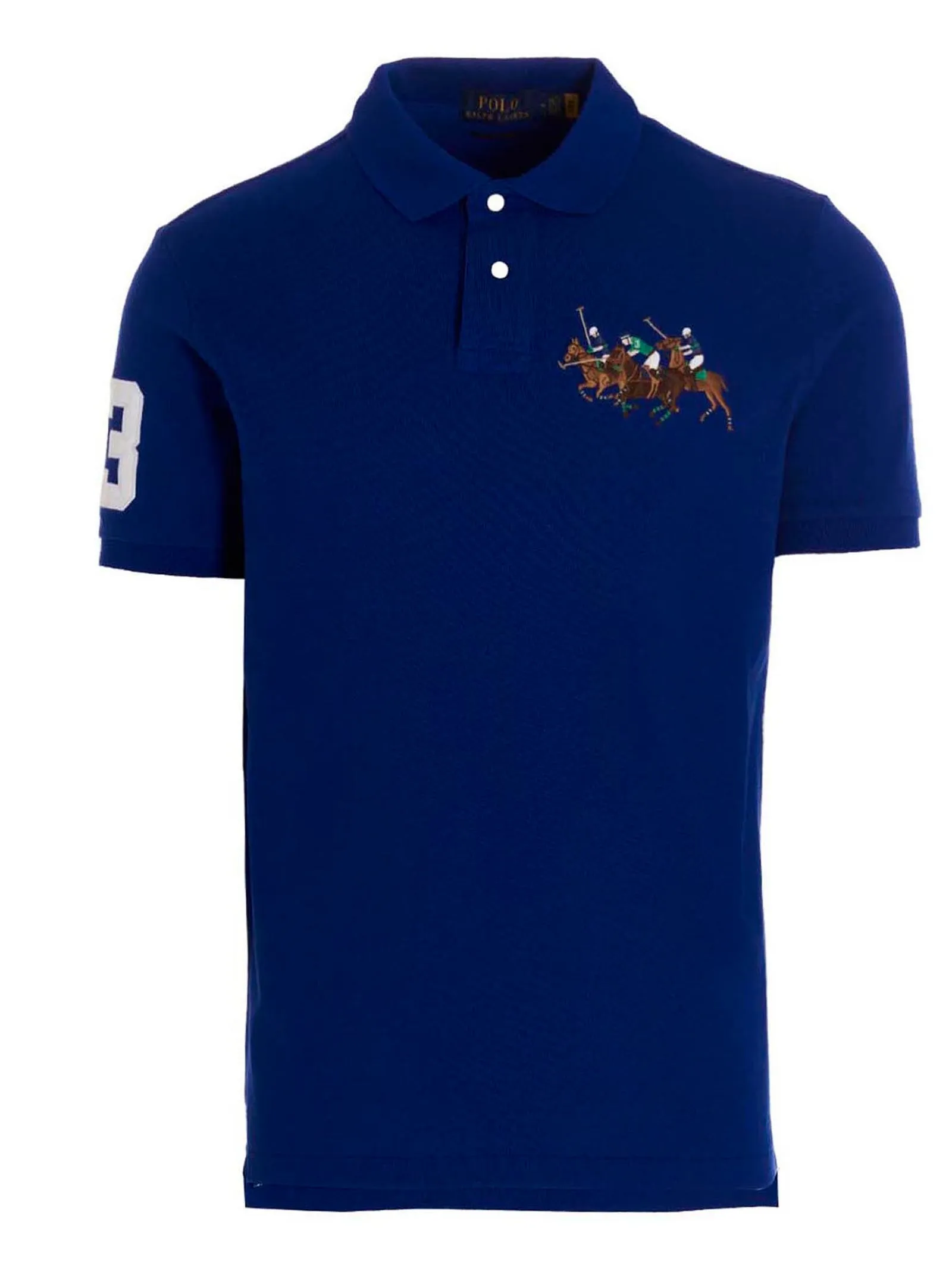 Polo Ralph Lauren Triple Pony Embroidered Polo Shirt