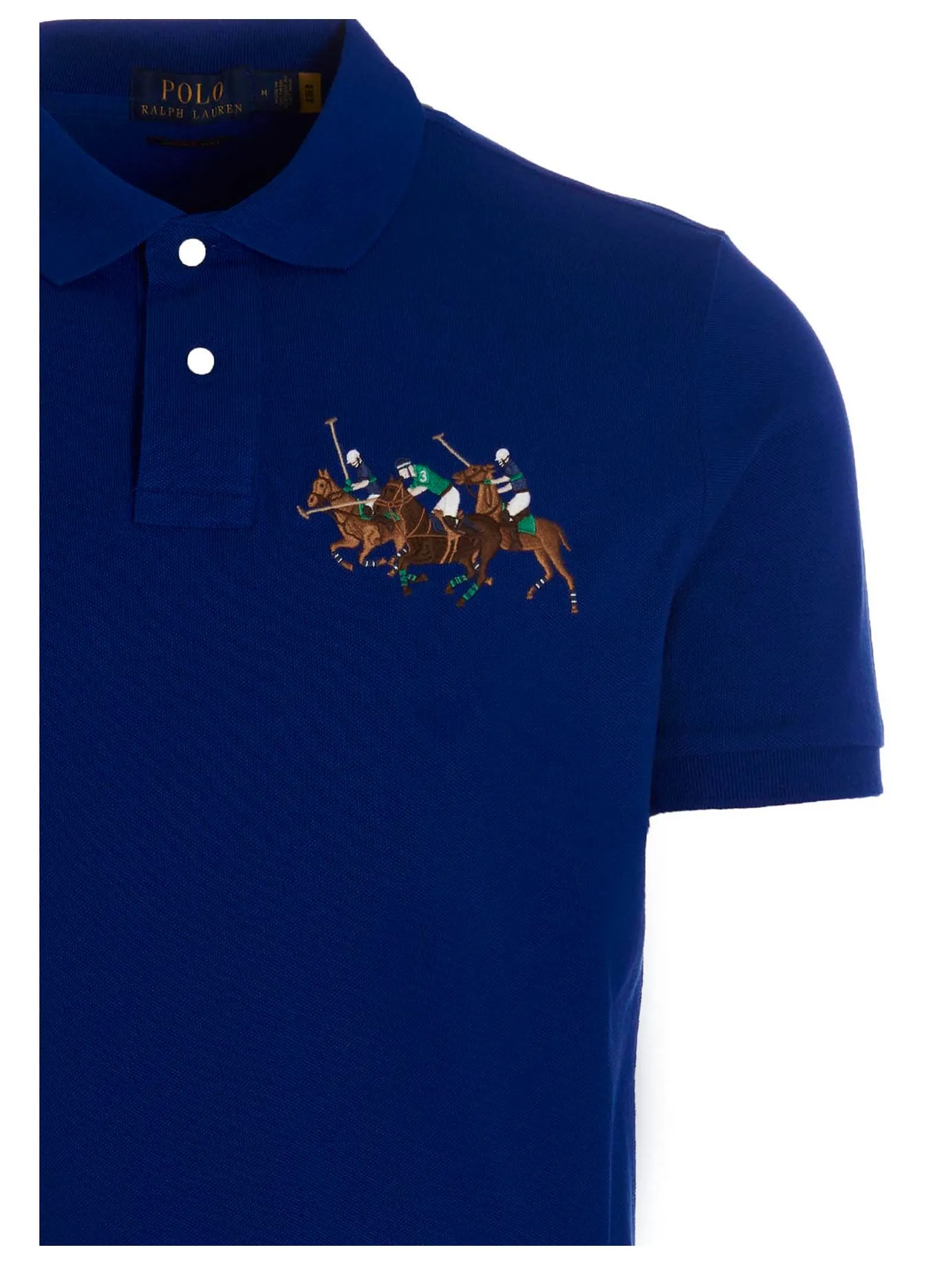 Polo Ralph Lauren Triple Pony Embroidered Polo Shirt