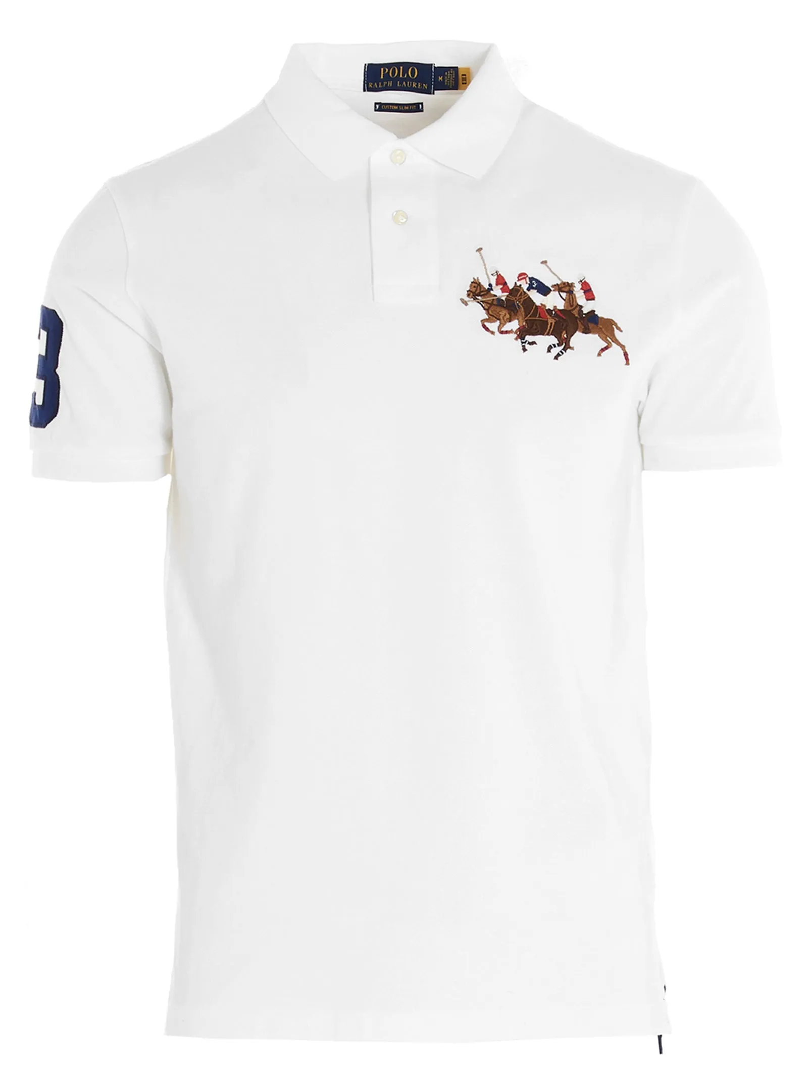 Polo Ralph Lauren Triple Pony Embroidered Polo Shirt