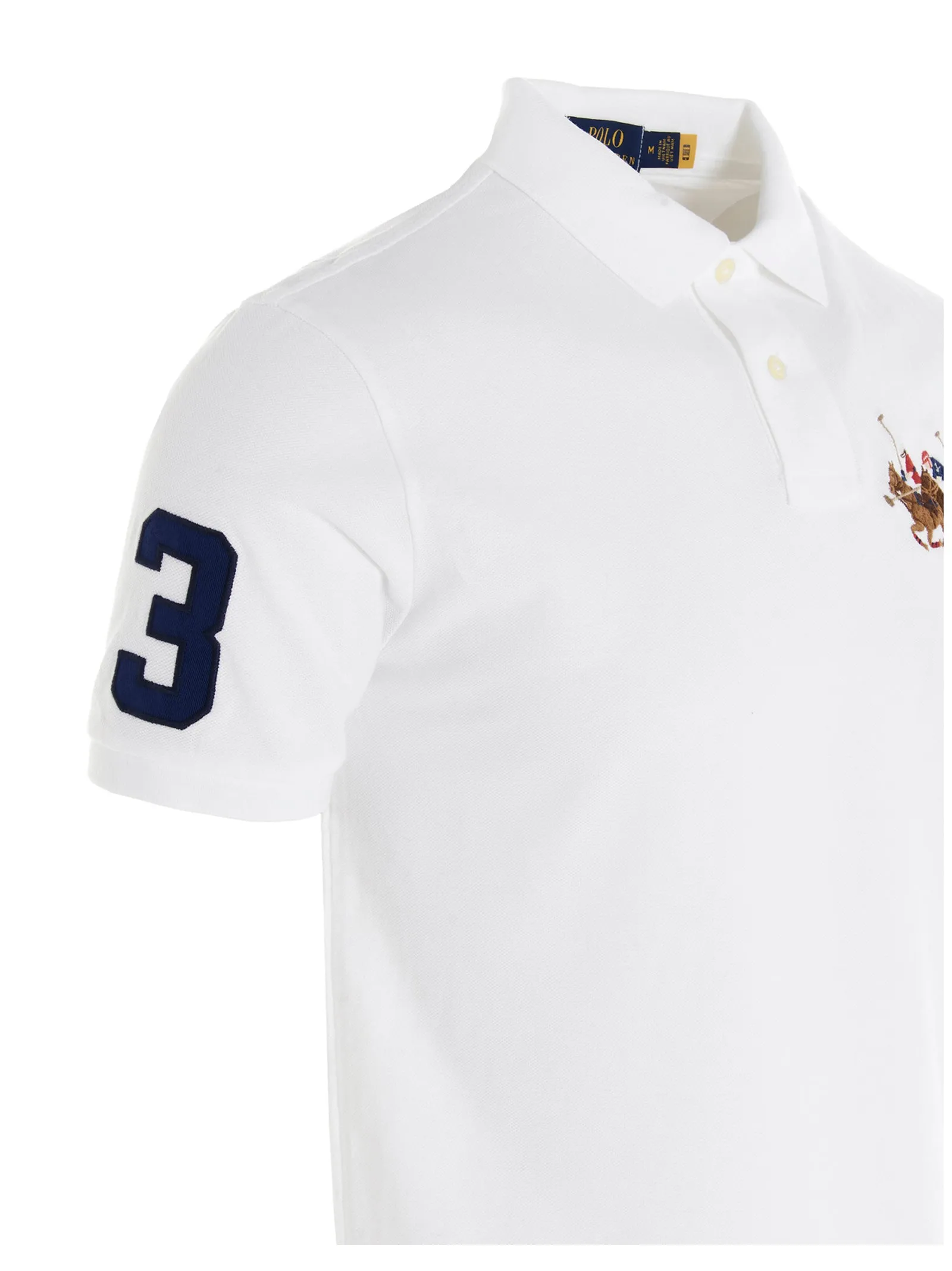 Polo Ralph Lauren Triple Pony Embroidered Polo Shirt