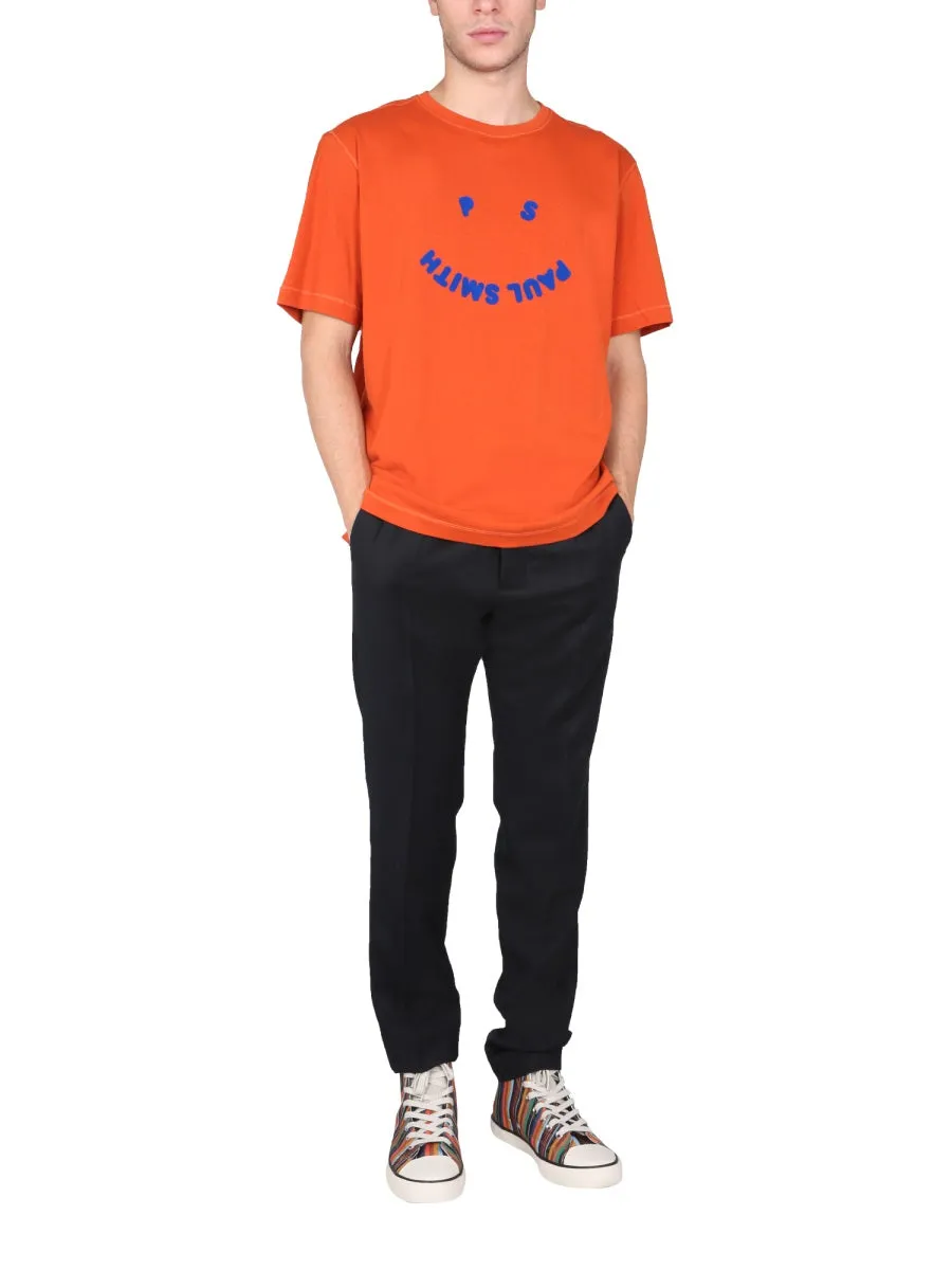 PS Paul Smith Logo-Print T-shirt