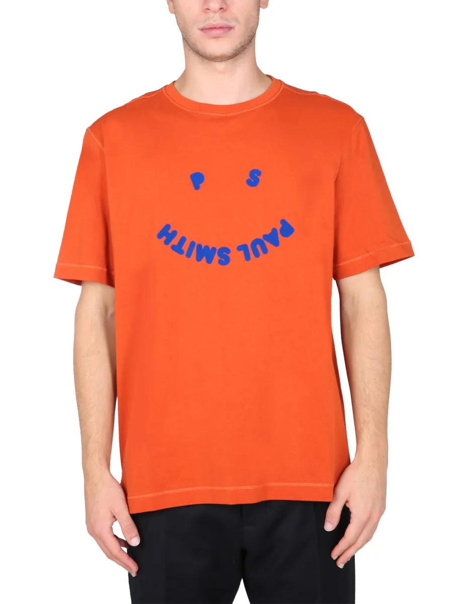 PS Paul Smith Logo-Print T-shirt