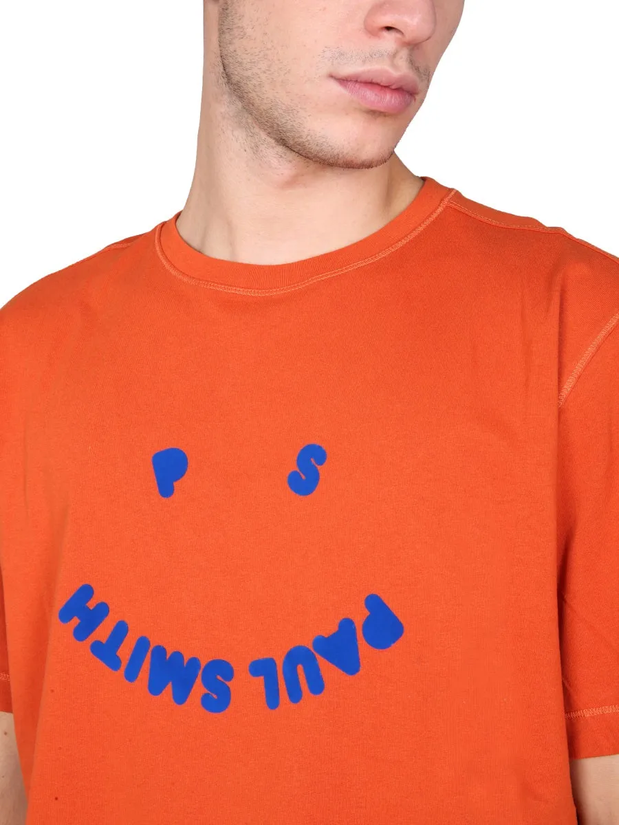 PS Paul Smith Logo-Print T-shirt