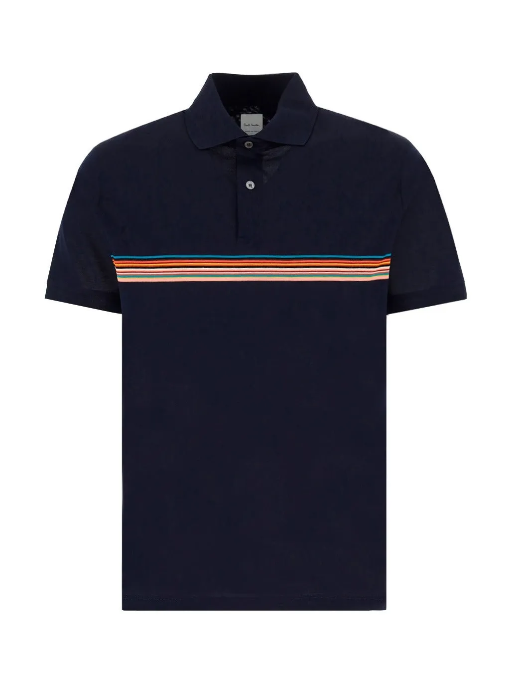PS Paul Smith Signature Stripe Short-Sleeved Polo Shirt