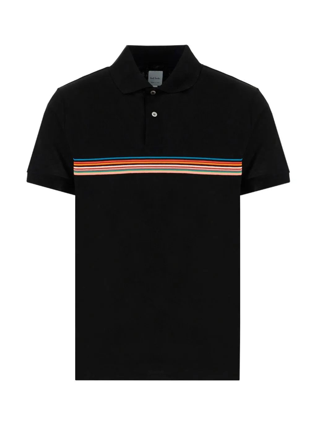 PS Paul Smith Signature Stripe Short-Sleeved Polo Shirt