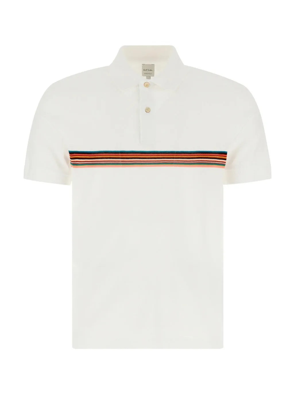 PS Paul Smith Signature Stripe Short-Sleeved Polo Shirt
