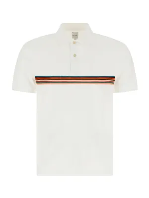 PS Paul Smith Signature Stripe Short-Sleeved Polo Shirt