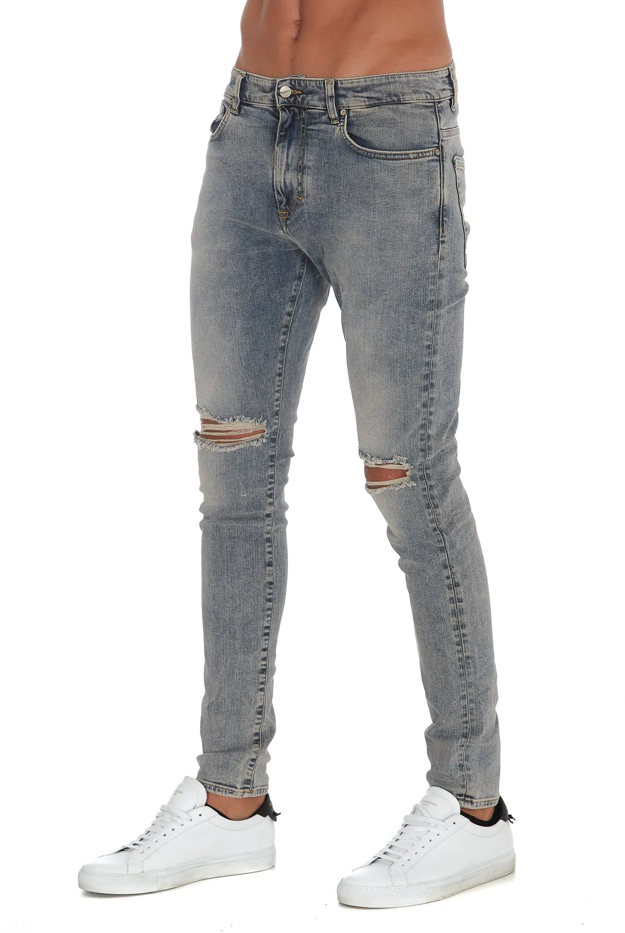 Represent Destroyed Skinny Jeans