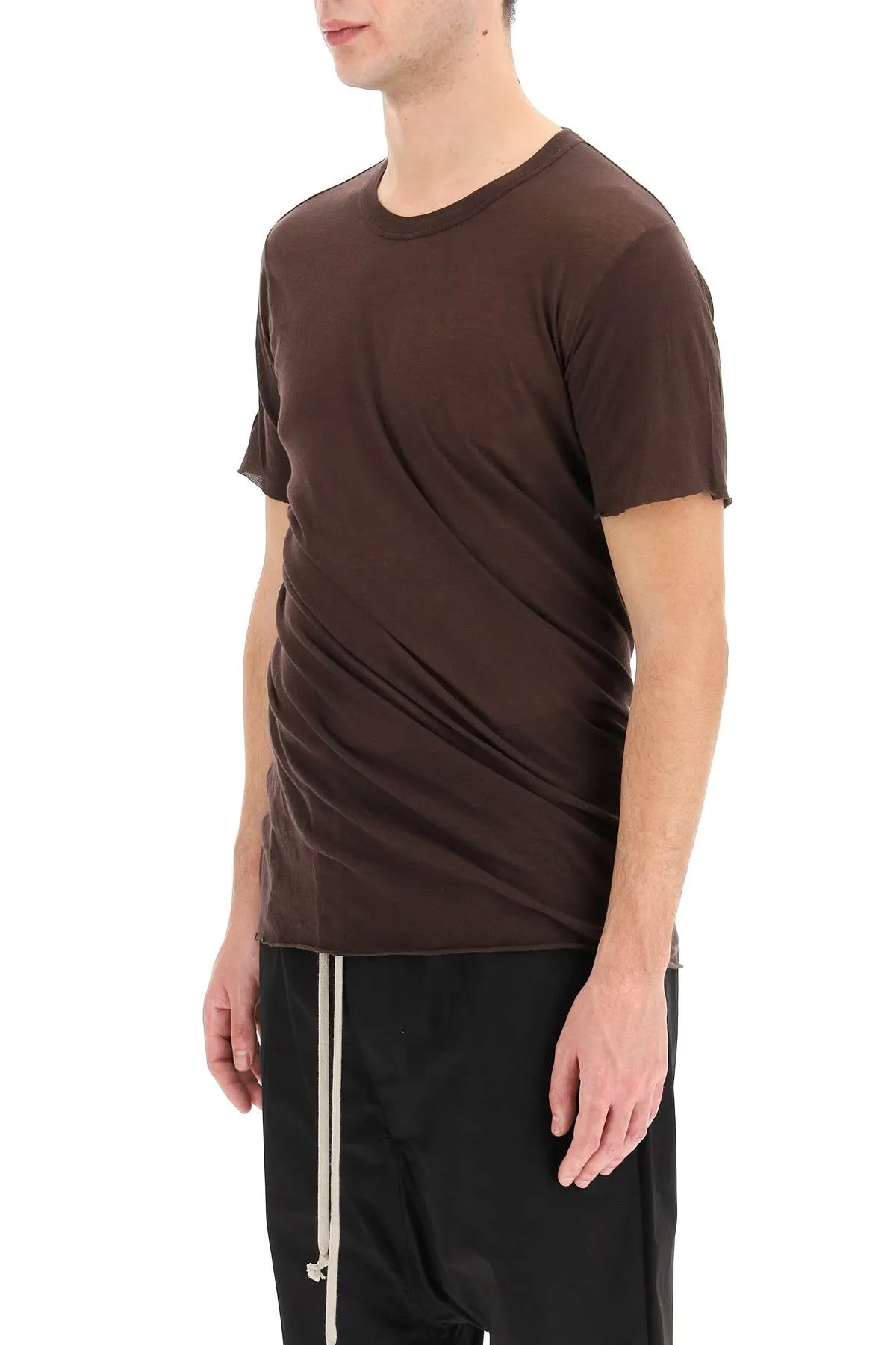 Rick Owens Crewneck Slim Fit T-Shirt
