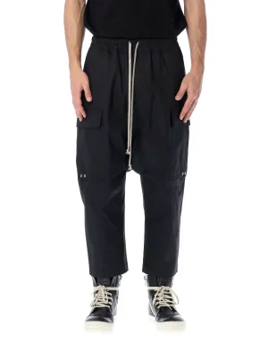 Rick Owens Drawstring Cropped Cargo Pants