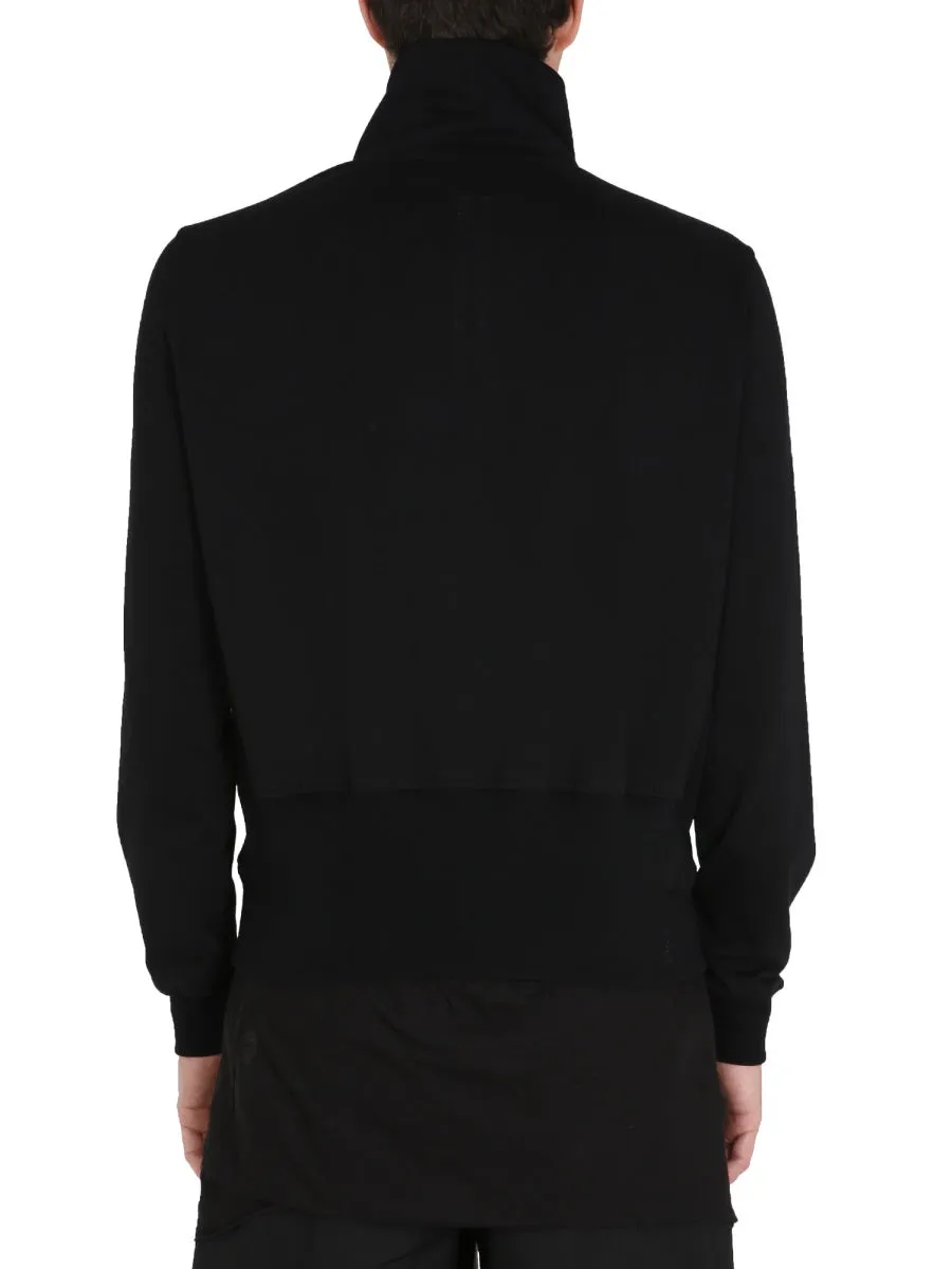 Rick Owens Off-Centre Zipped Jacket