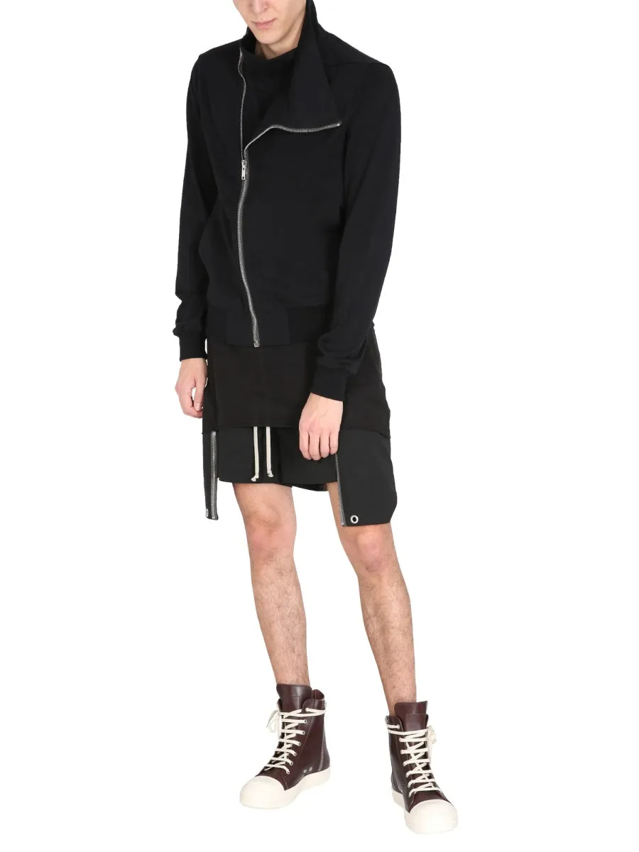 Rick Owens Off-Centre Zipped Jacket