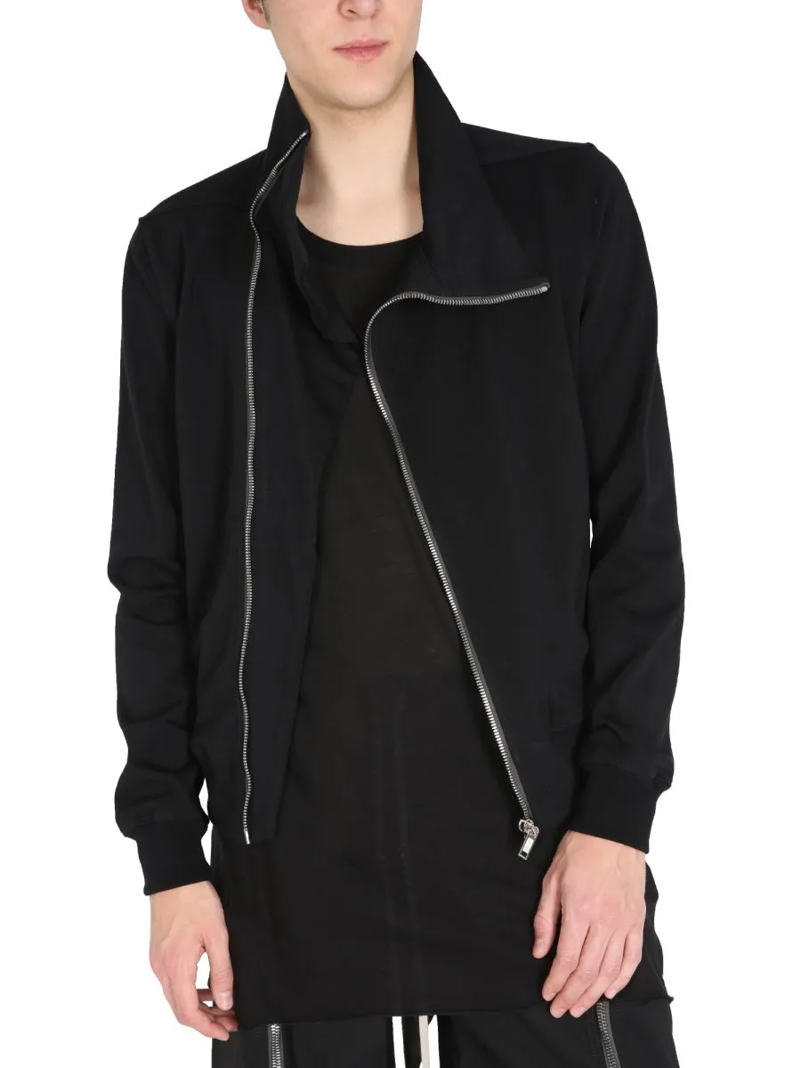 Rick Owens Off-Centre Zipped Jacket