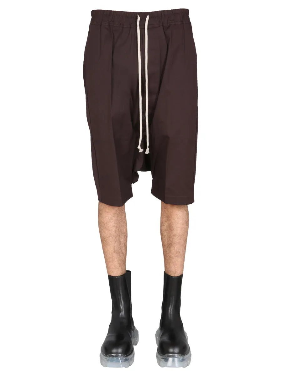 Rick Owens Rick's Pods Baggy Fit Shorts
