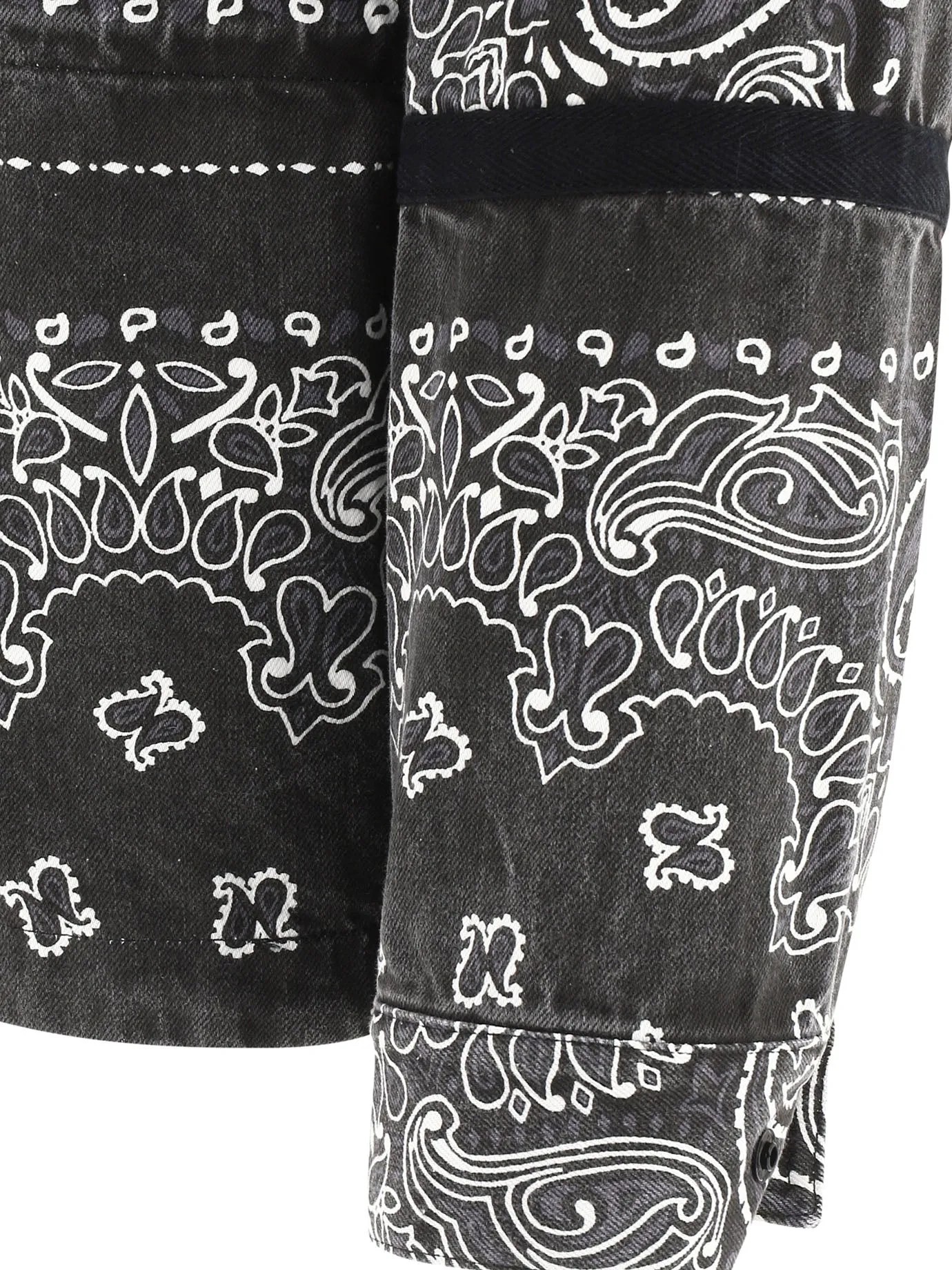Sacai Paisley Printed Long-Sleeved Shirt Jacket