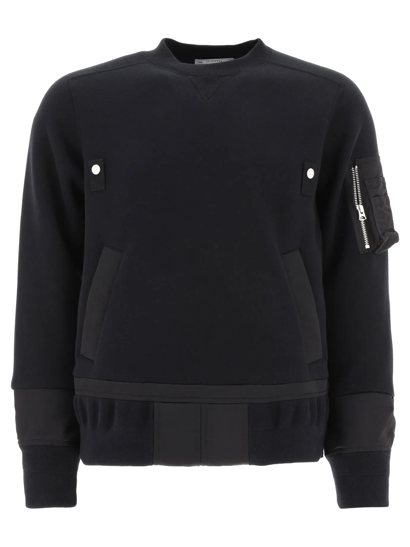 Sacai Zip-Up Long-Sleeved Bomber Jacket