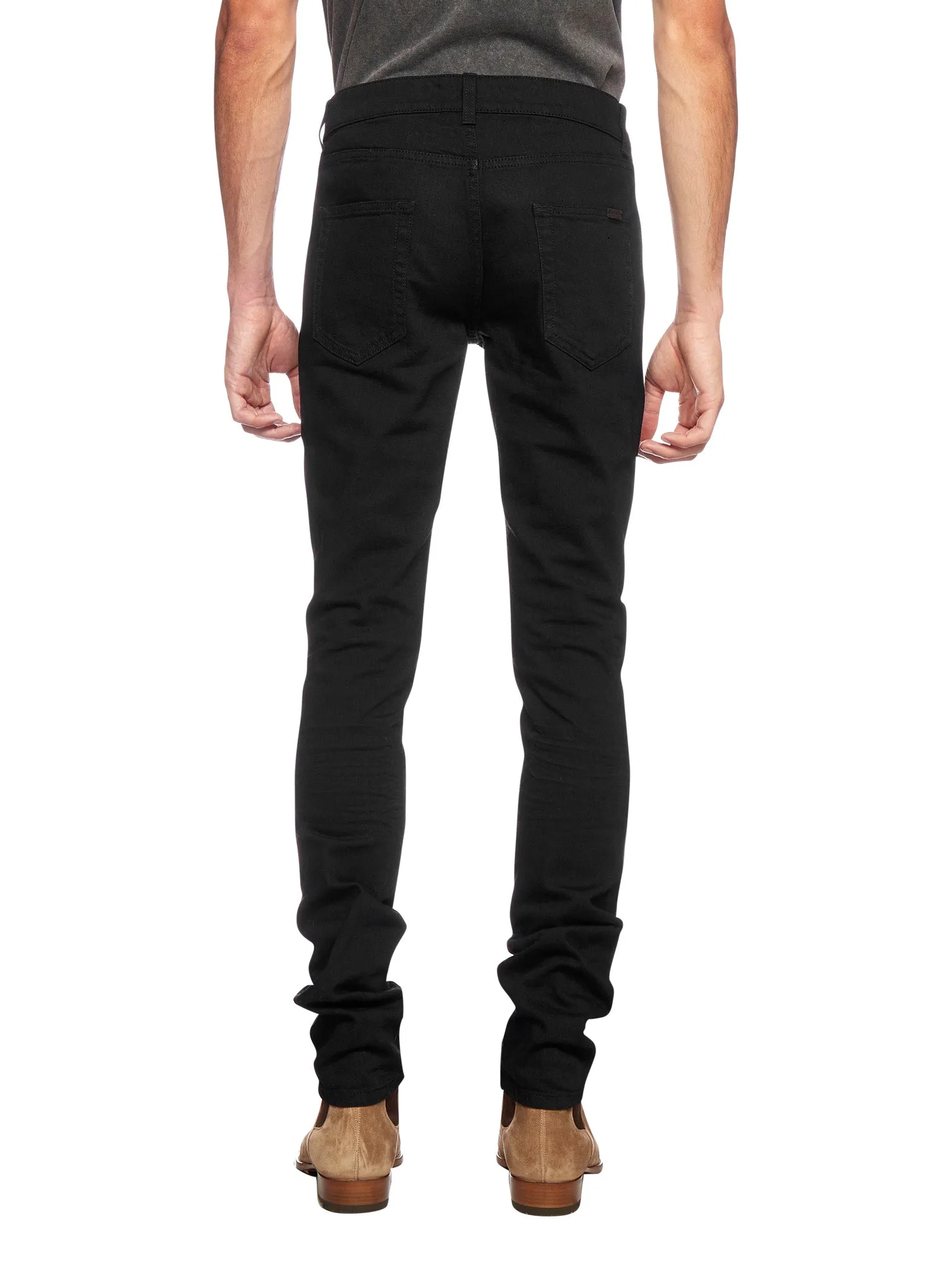 Saint Laurent Buttoned Skinny Jeans