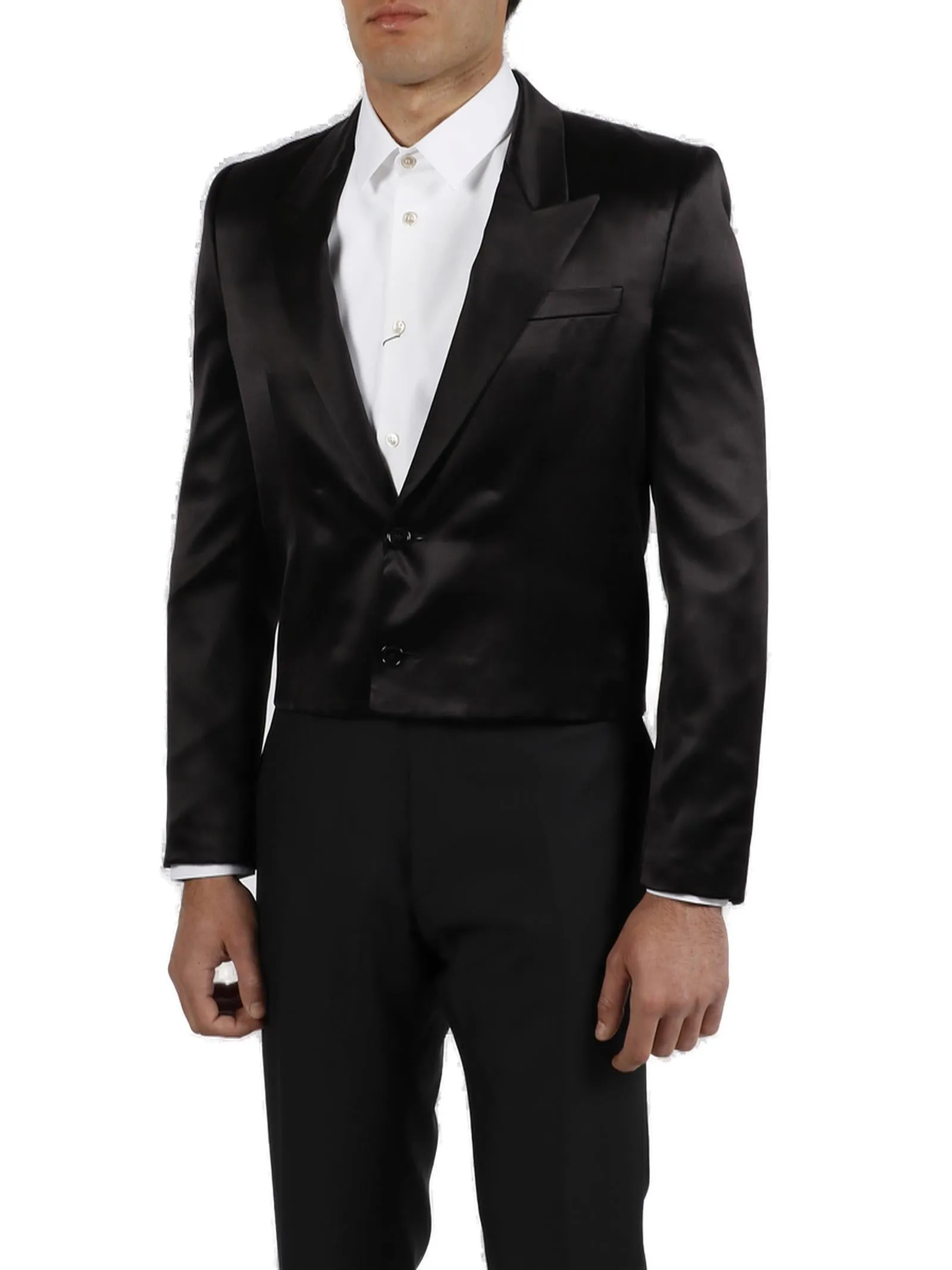 Saint Laurent Single Breasted Spencer Jacket
