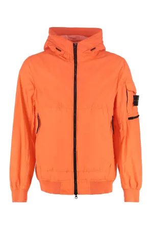 Stone Island Compass Zip-Up Hooded Jacket