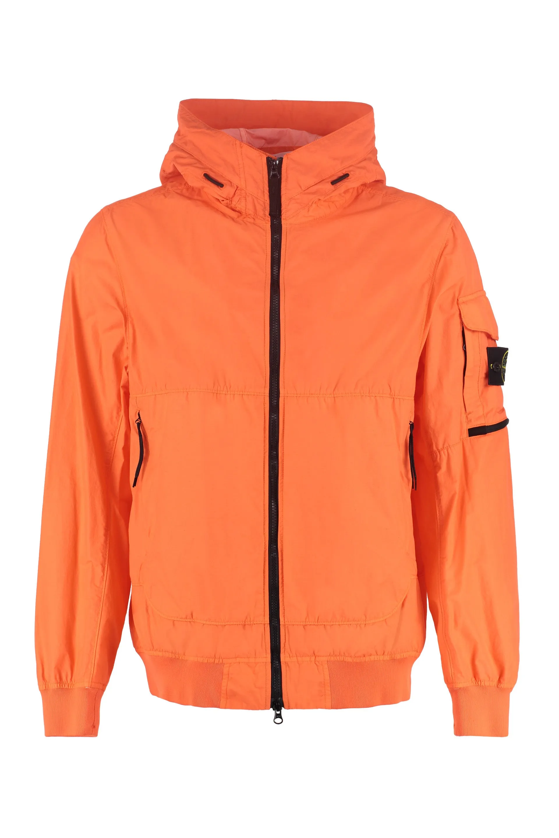 Stone Island Compass Zip-Up Hooded Jacket
