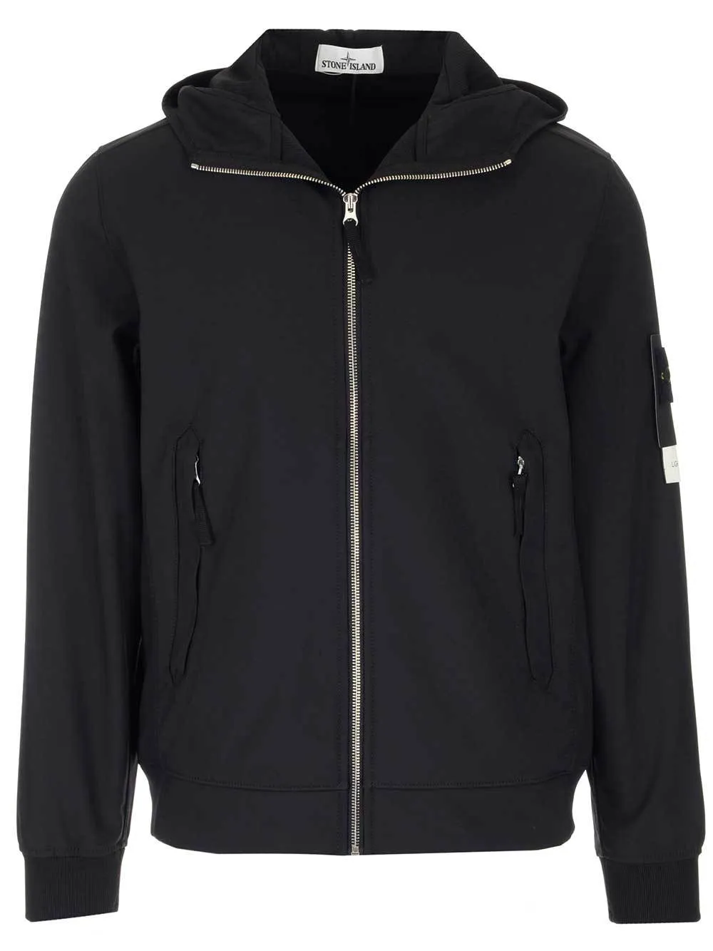 Stone Island Hooded Zip-Up Jacket