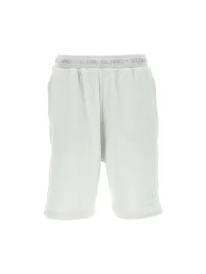 Stone Island Logo Embroidered Shorts