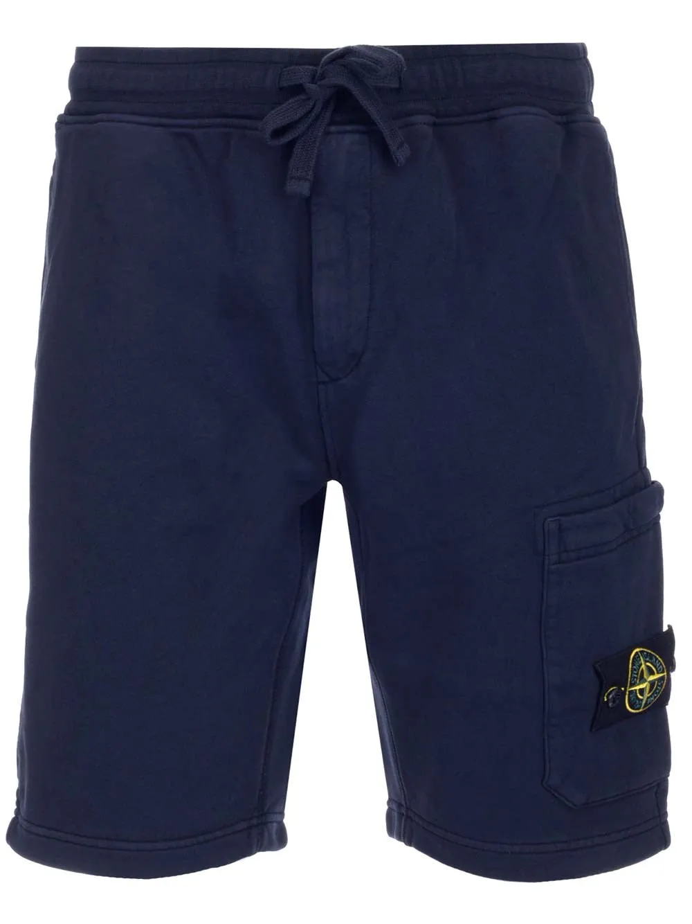 Stone Island Logo Patch Bermuda Shorts