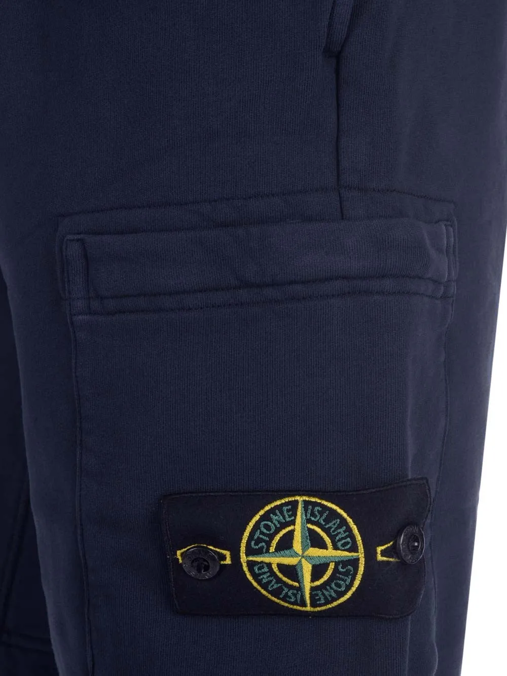 Stone Island Logo Patch Bermuda Shorts