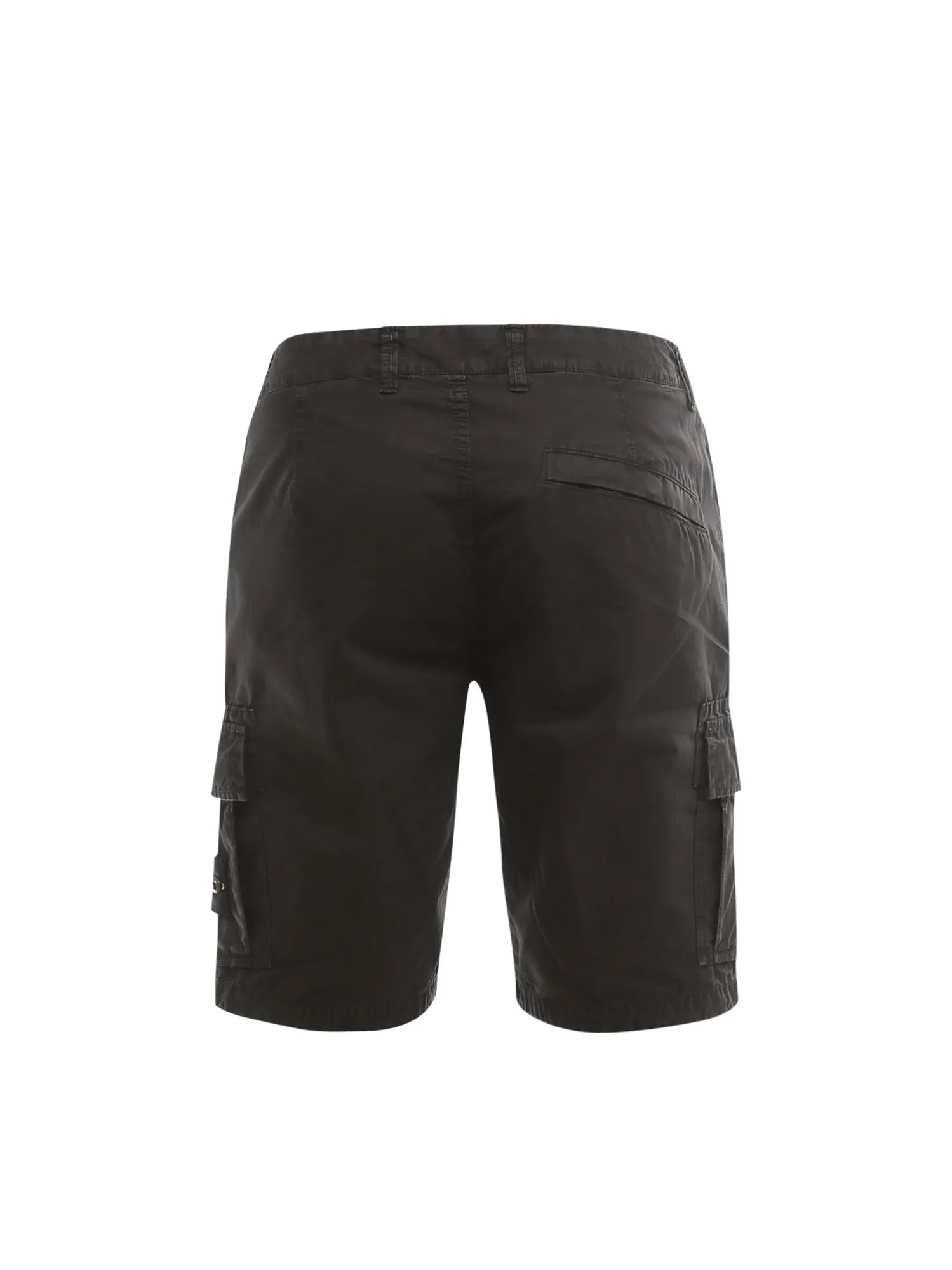 Stone Island Logo Patch Cargo Shorts