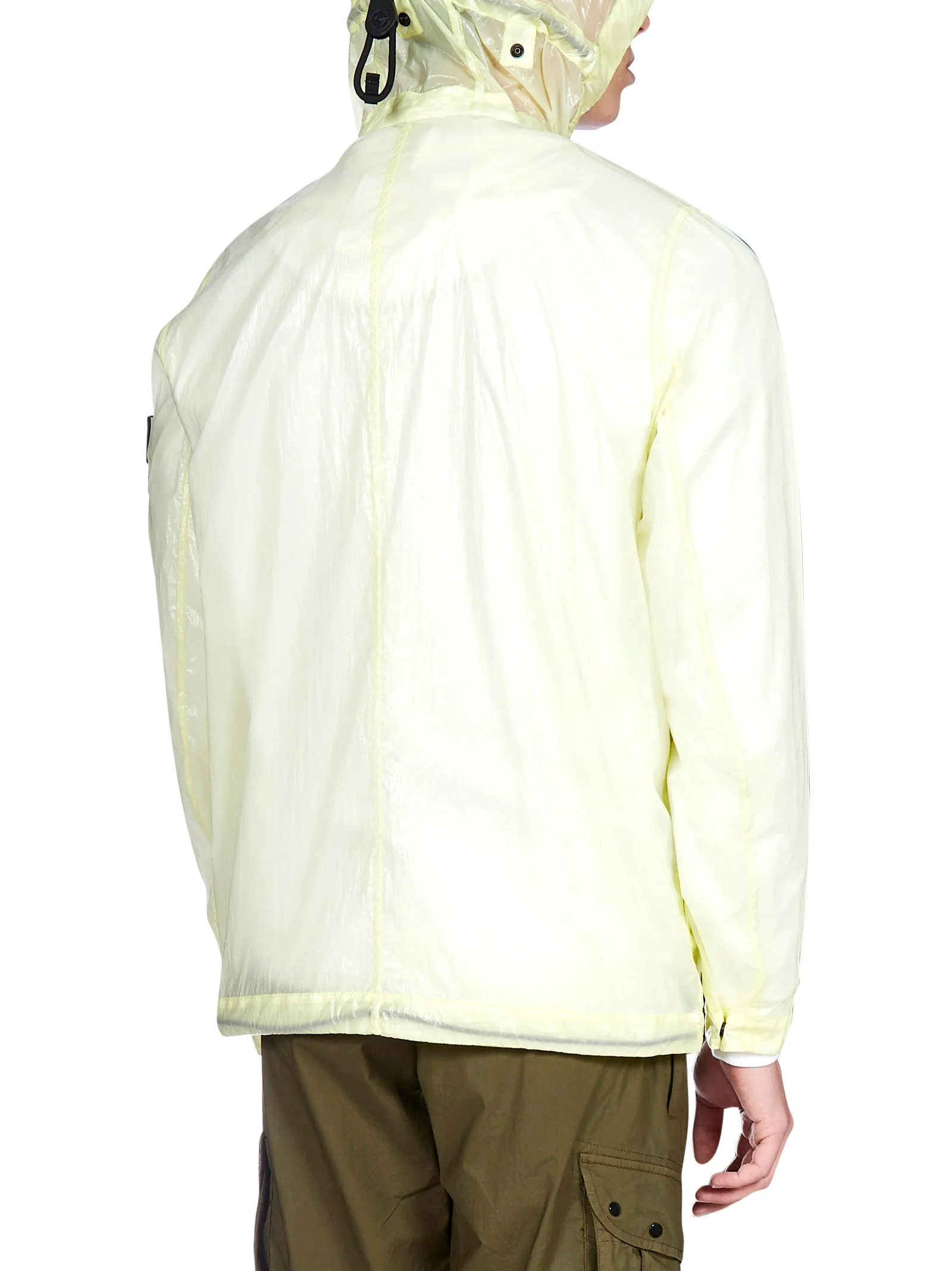 Stone Island Logo Patch Hooded Jacket