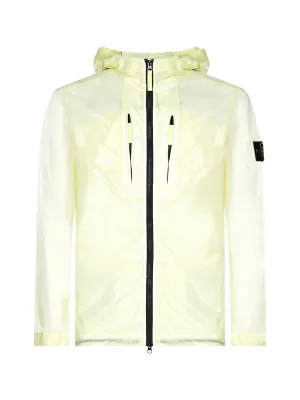 Stone Island Logo Patch Hooded Jacket