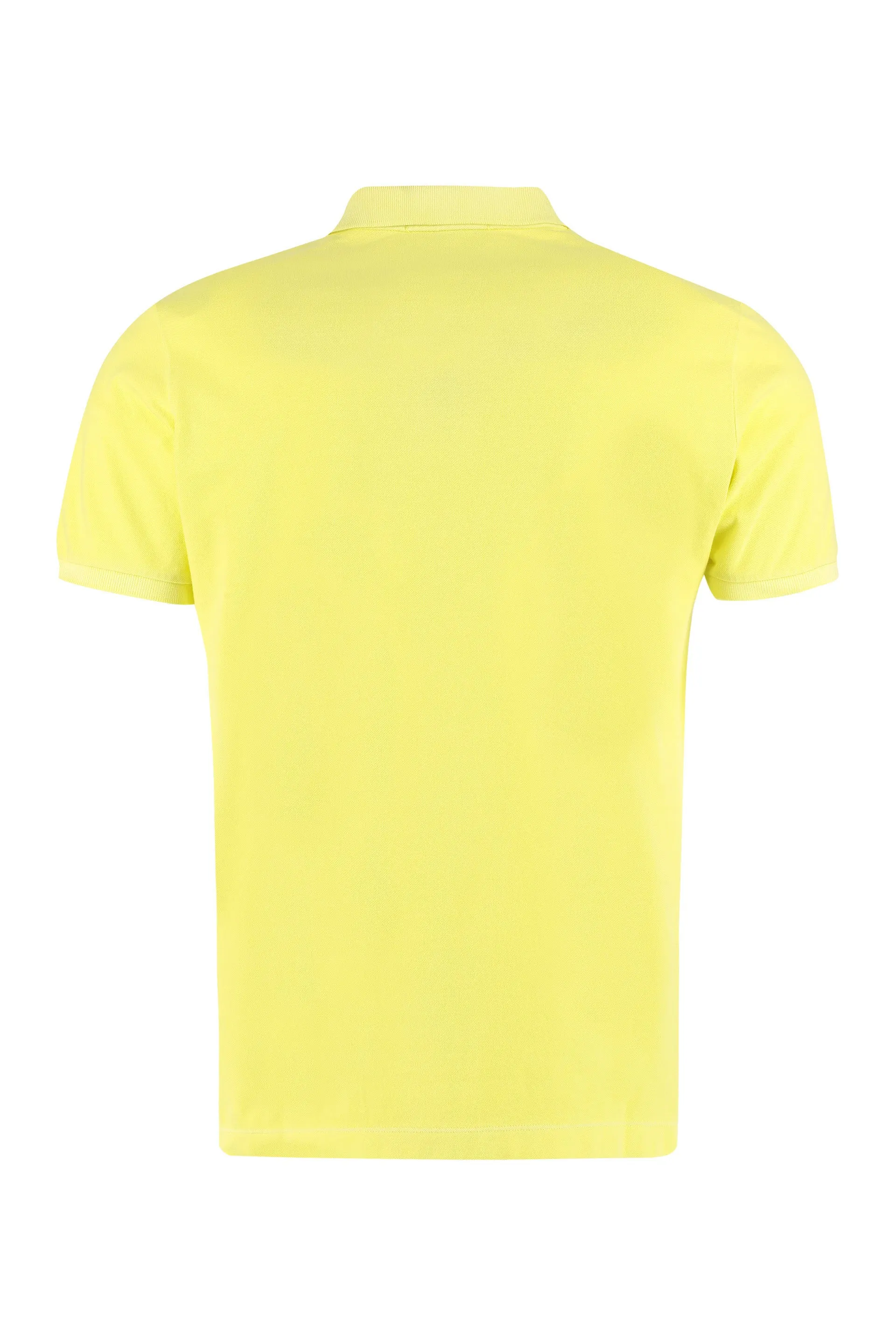 Stone Island Logo-Patch Short-Sleeved Polo Shirt