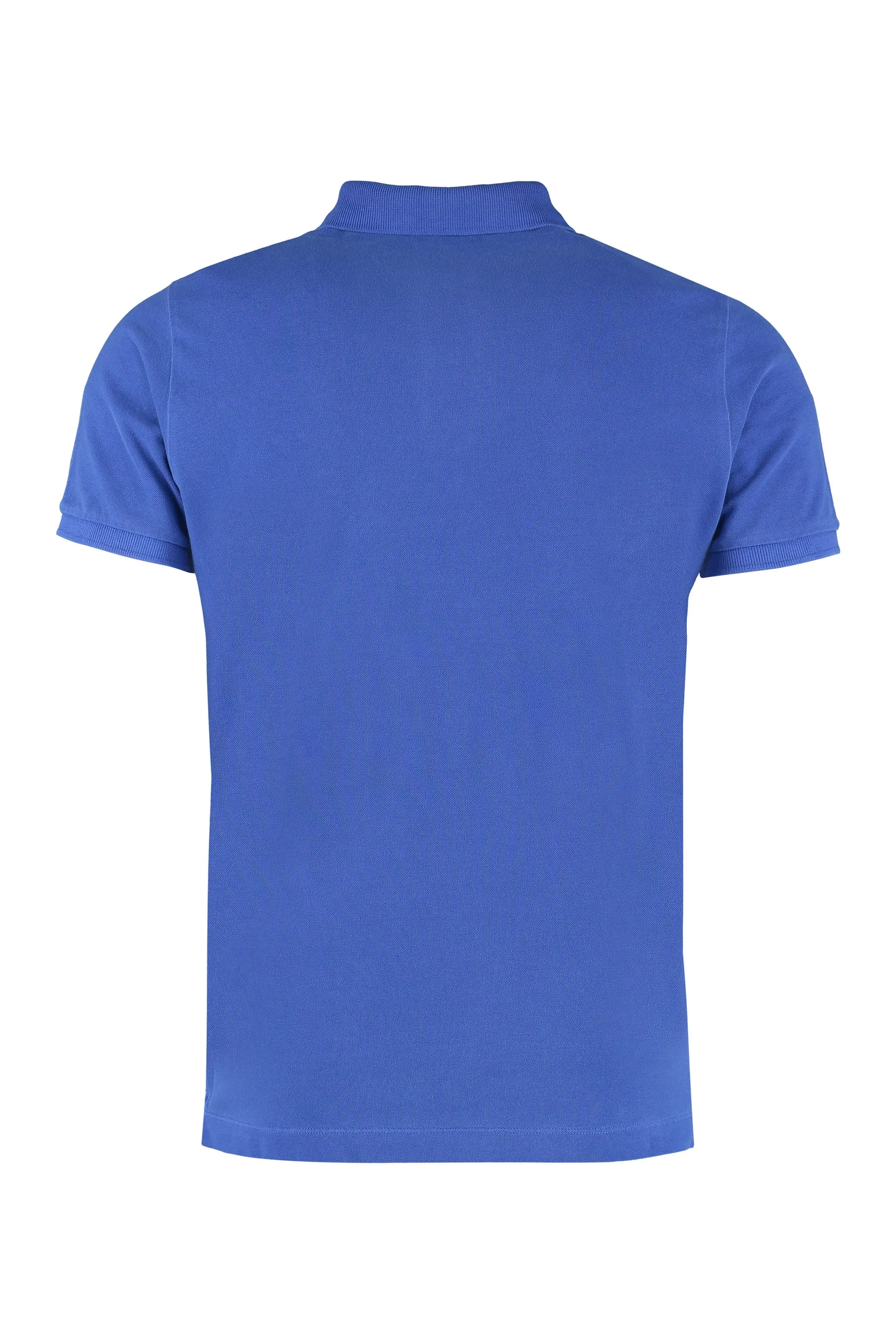 Stone Island Logo-Patch Short-Sleeved Polo Shirt
