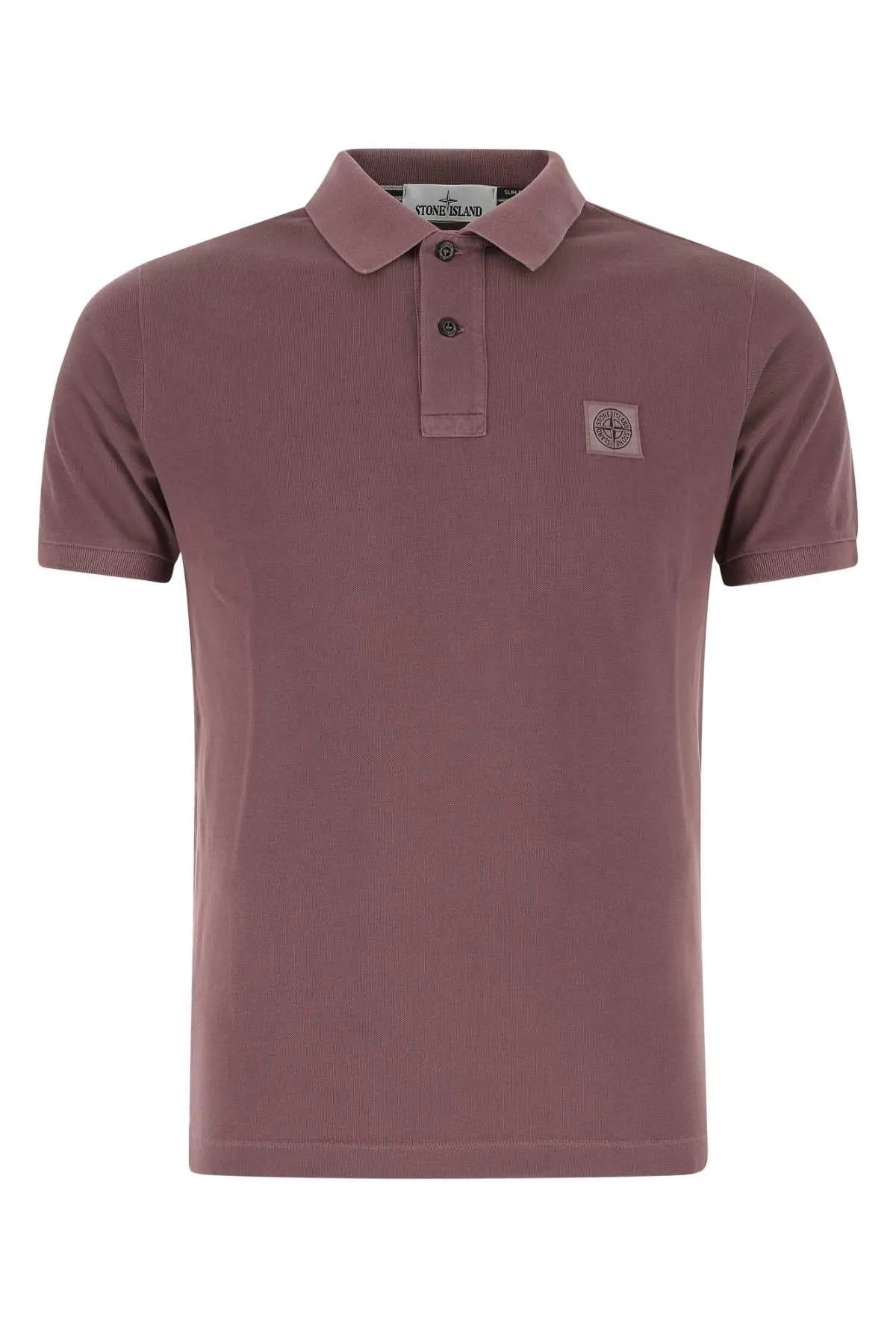Stone Island Logo-Patch Short-Sleeved Polo Shirt