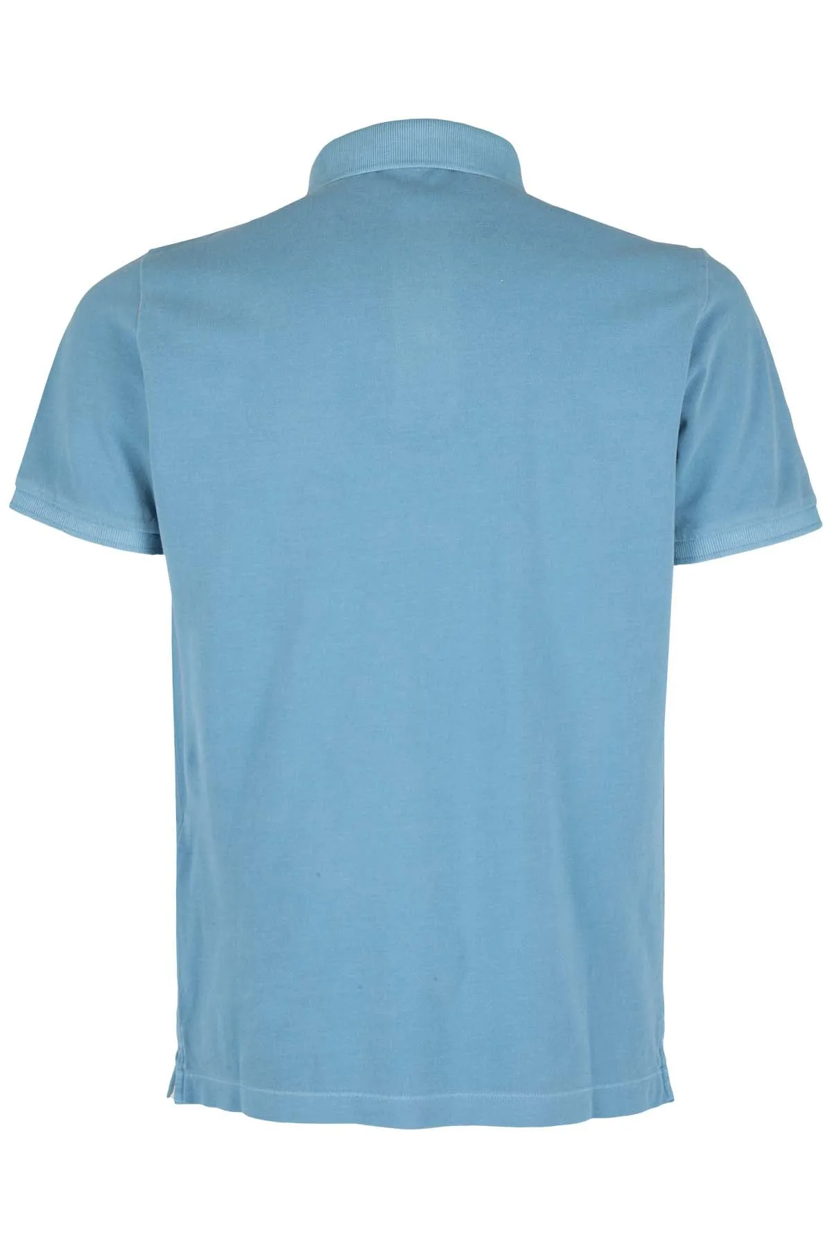 Stone Island Logo-Patch Short-Sleeved Polo Shirt