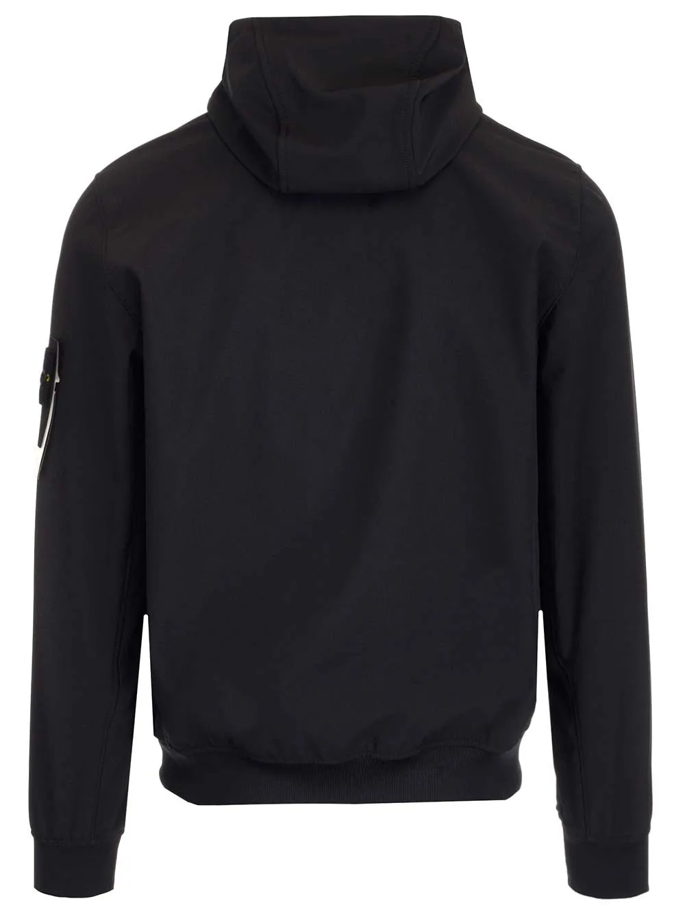 Stone Island Logo Patch Zip-Up Jacket