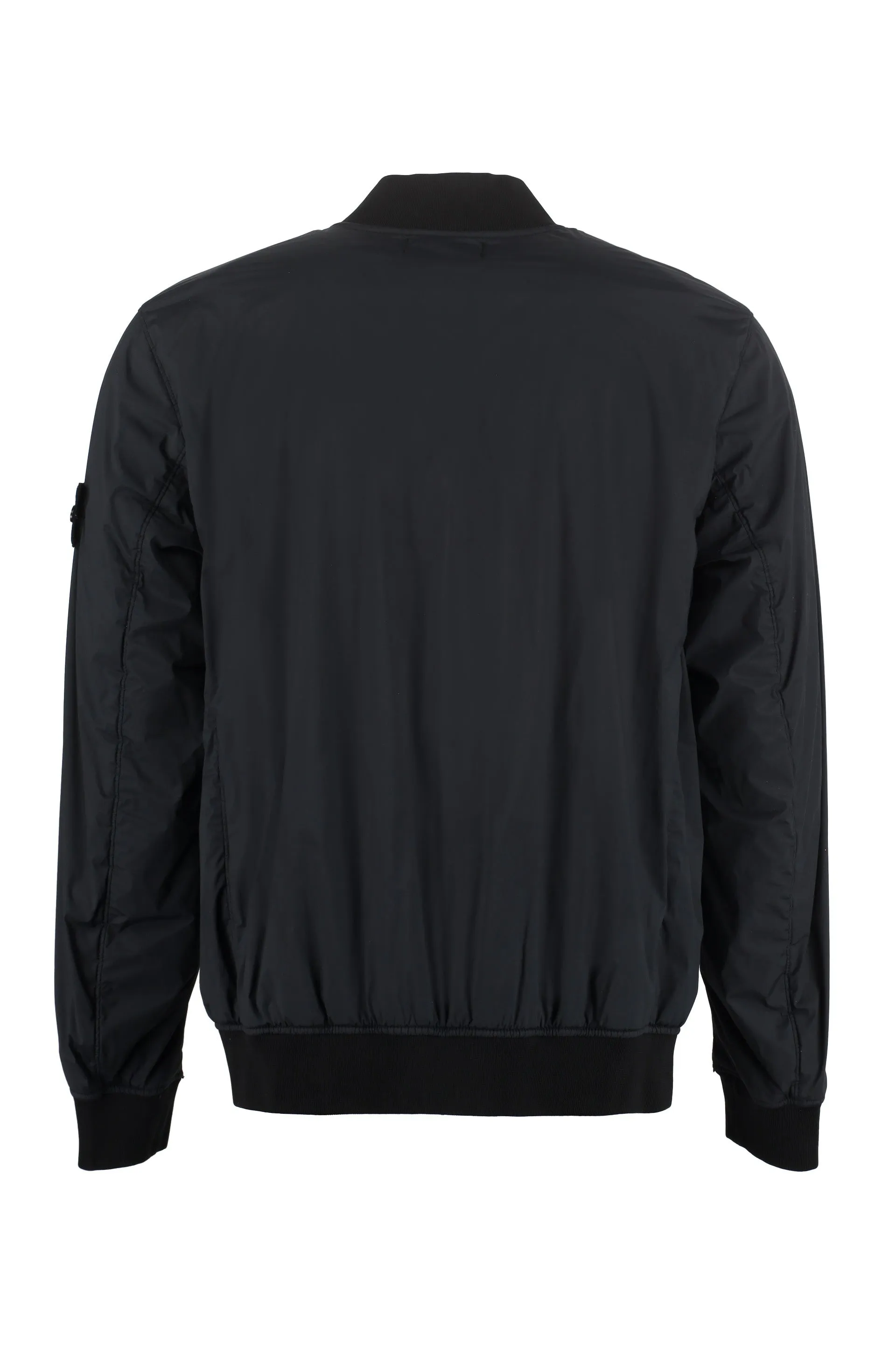 Stone Island Logo Ptach Zipped Jacket