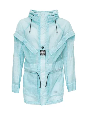 Stone Island Reflective Grid Drawstring Jacket