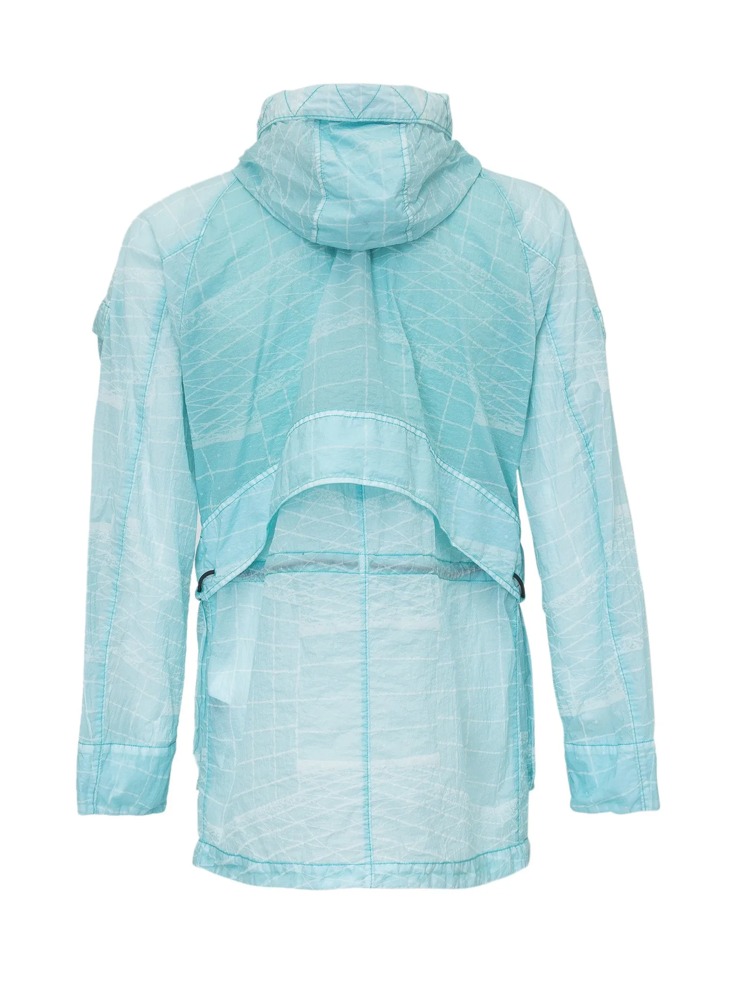 Stone Island Reflective Grid Drawstring Jacket