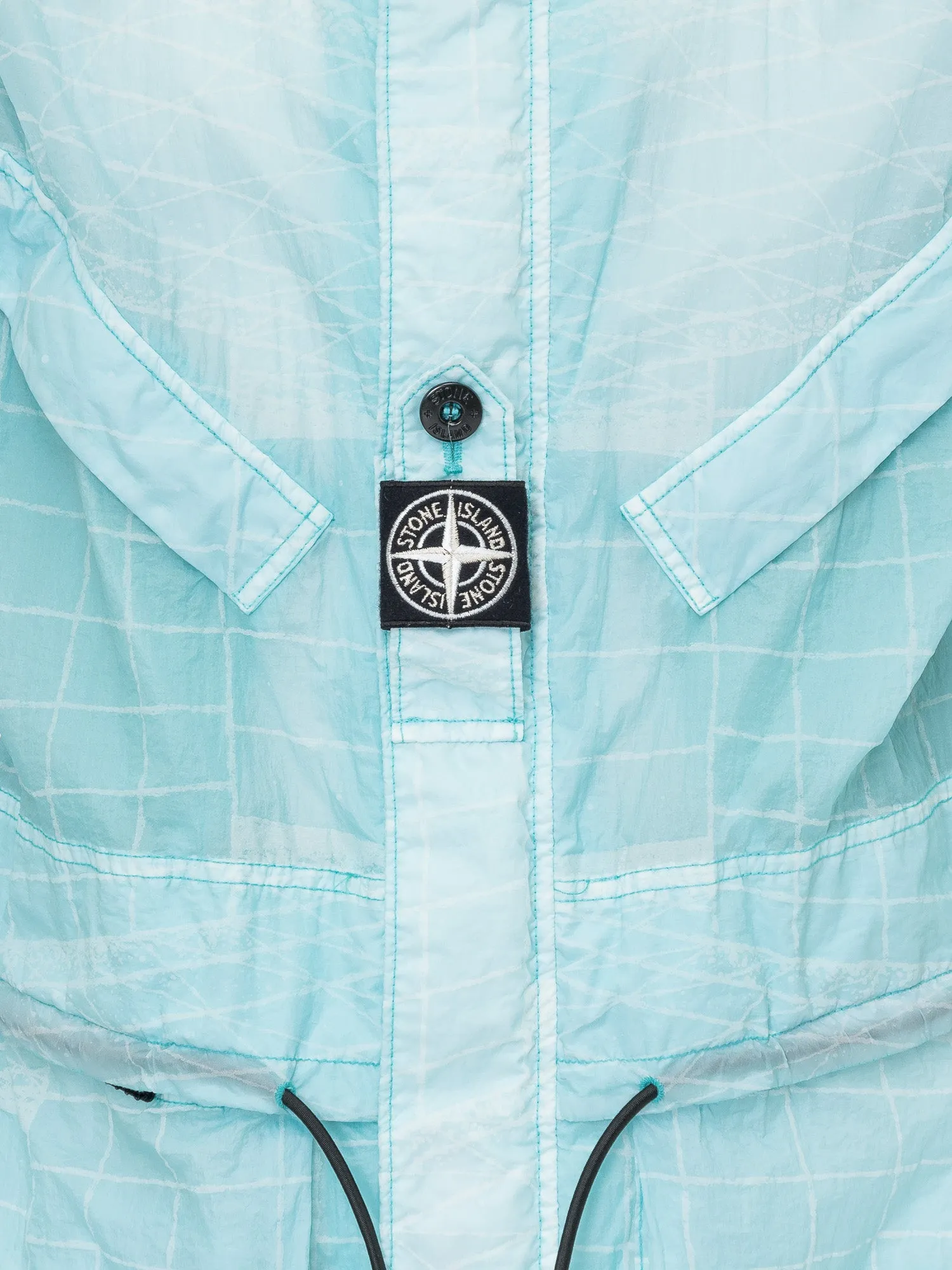 Stone Island Reflective Grid Drawstring Jacket