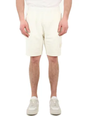 Stone Island Zip Detailed Shorts