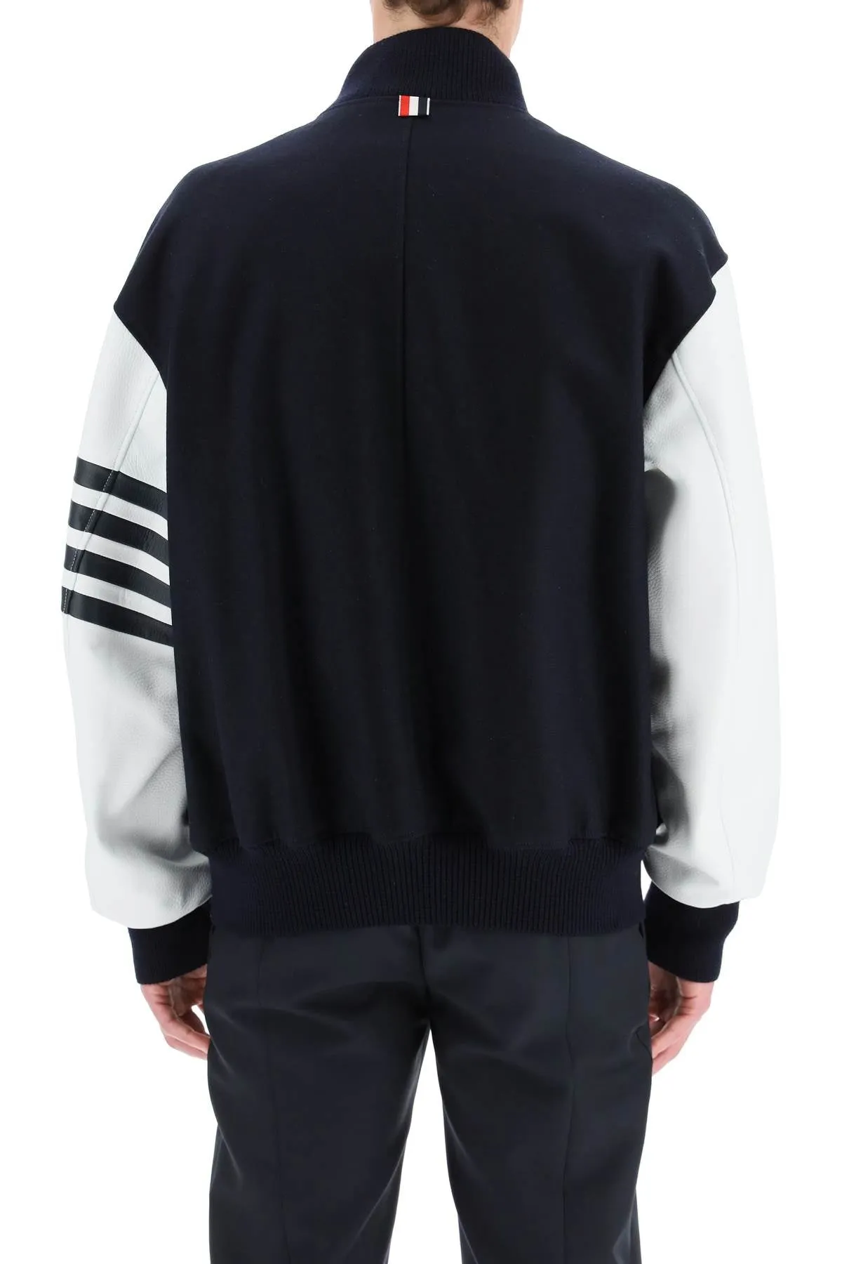 Thom Browne 4-Bar Zipped Bomber Jacket