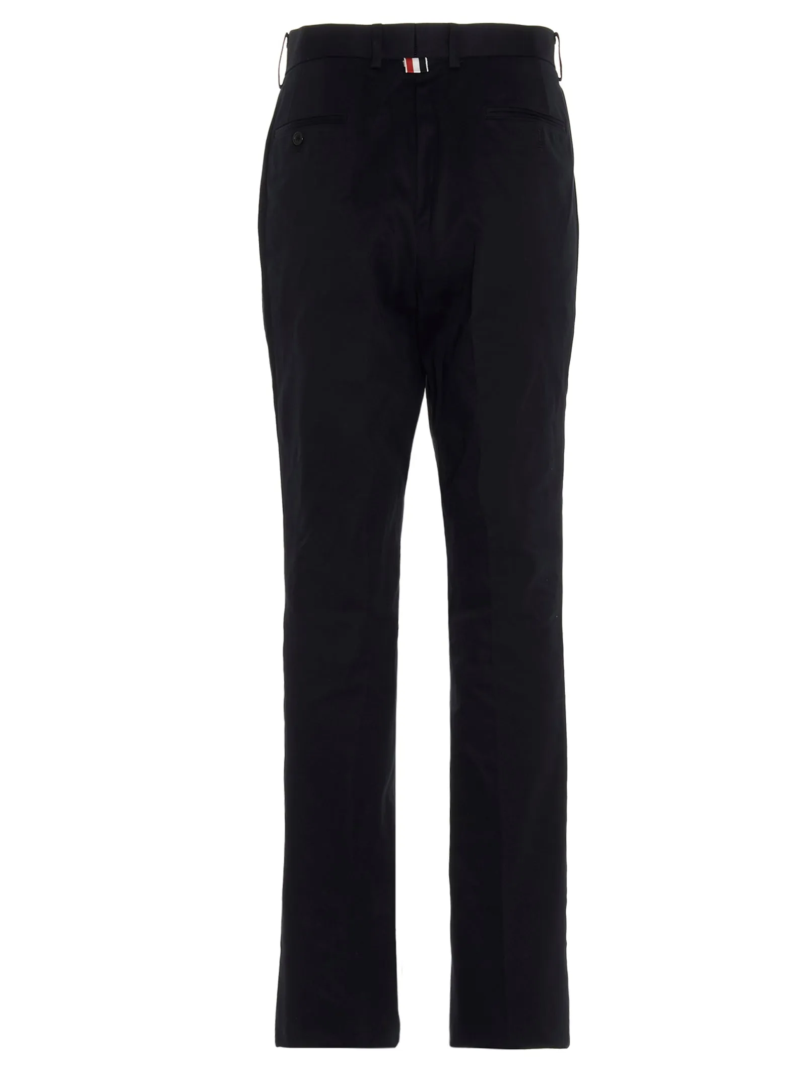 Thom Browne Logo Patch Chino Pants