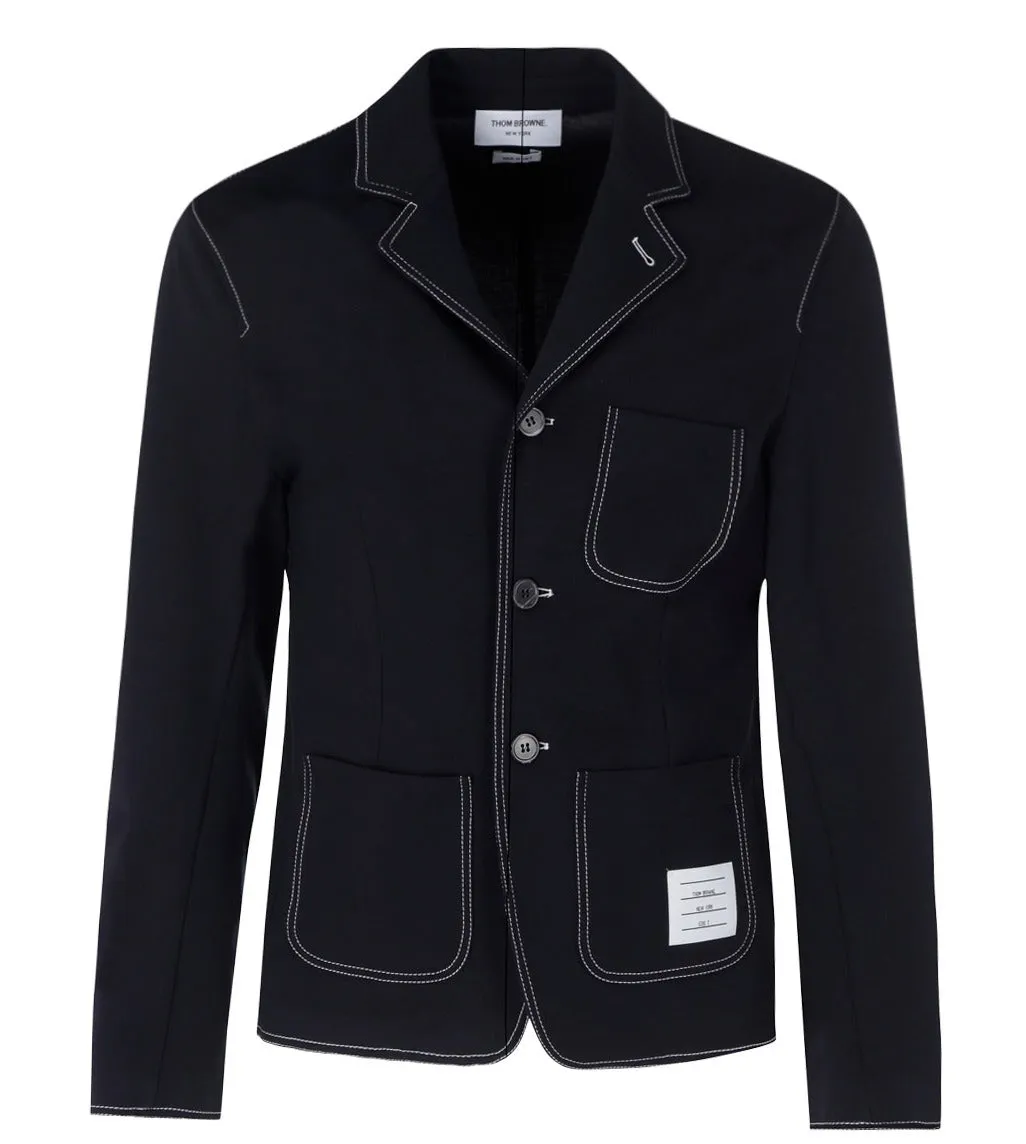 Thom Browne Milano Contrast Stitch Jacket